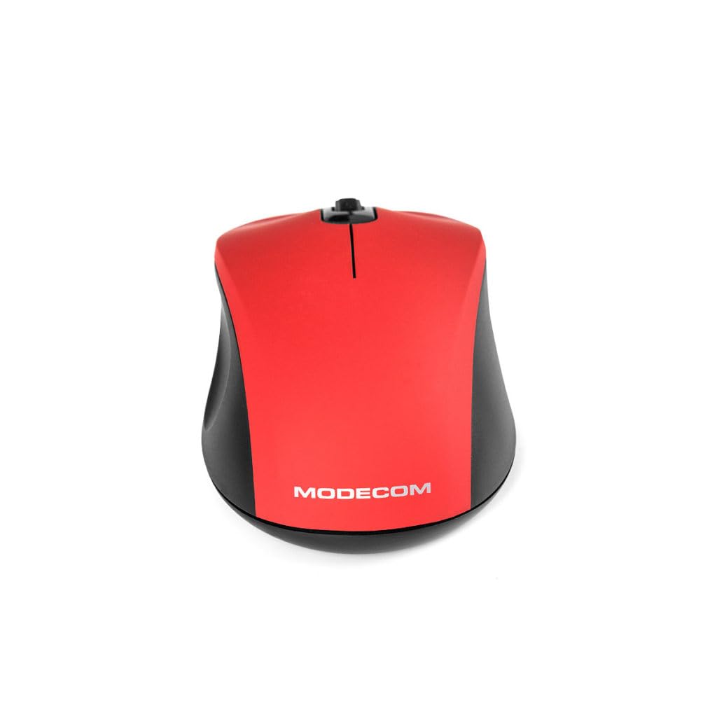 Modecom Mice MC-M10S USB Maus rot leise optisch