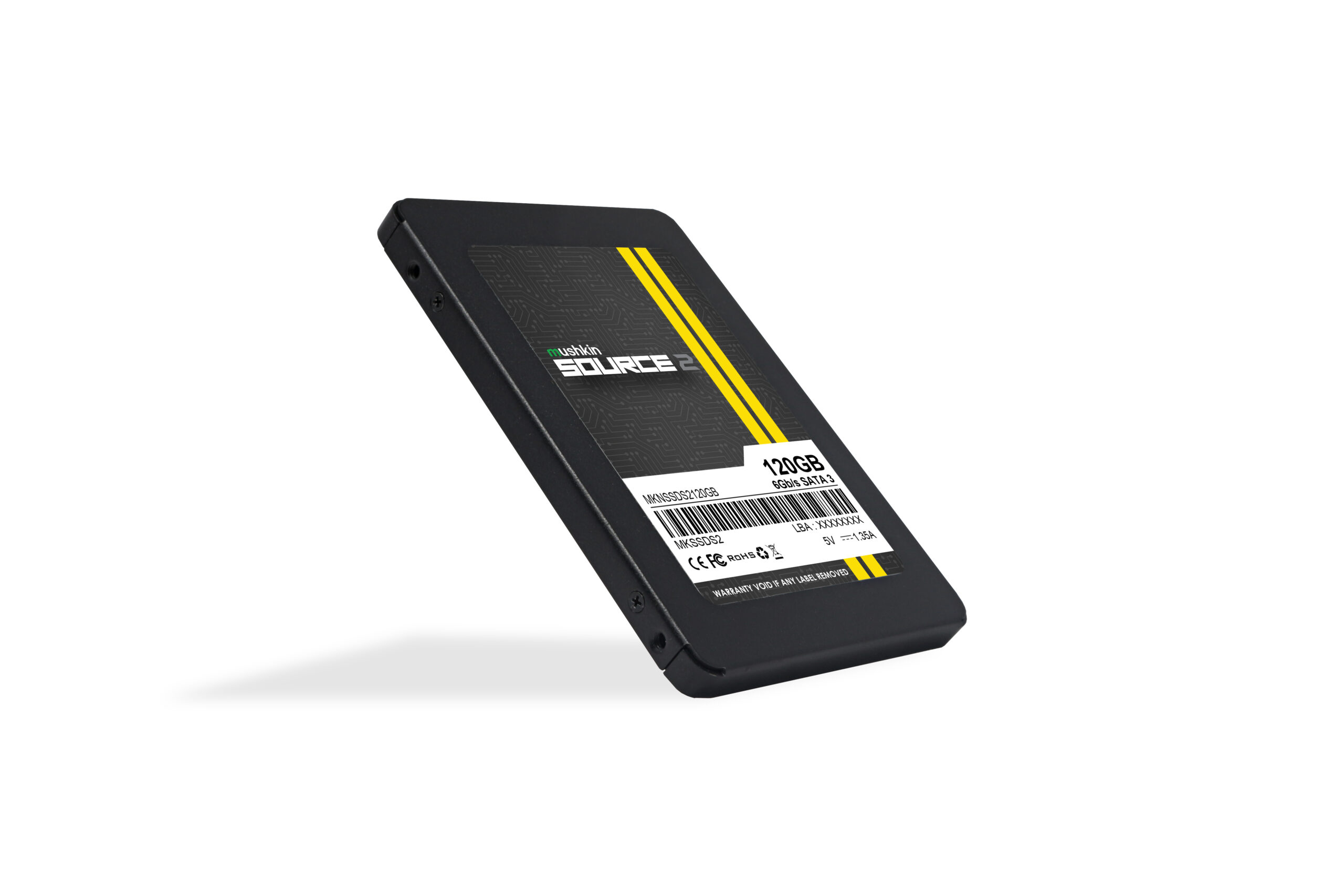 Mushkin Source 2 MKNSSDS2120GB SSD 120GB SATA für PC
