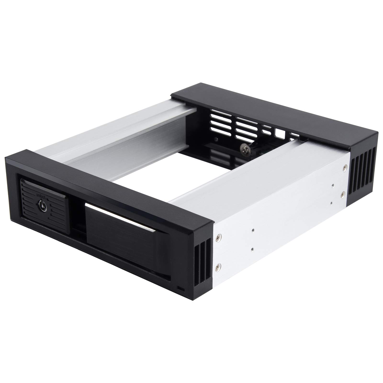 SilverStone FS301 Wechselrahmen 5,25 auf 3,5 SAS SATA Hot-Swap