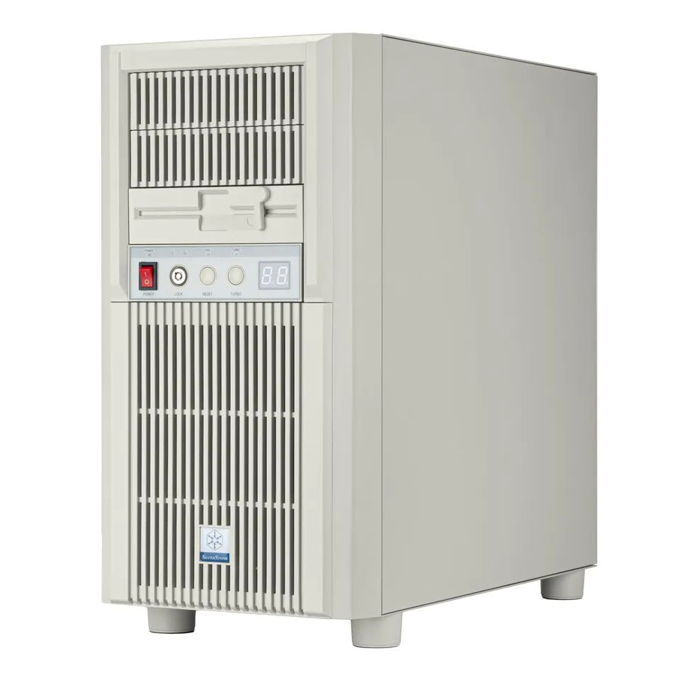 SilverStone FLP03 M-ATX Retro-Gehäuse Weiß 360mm