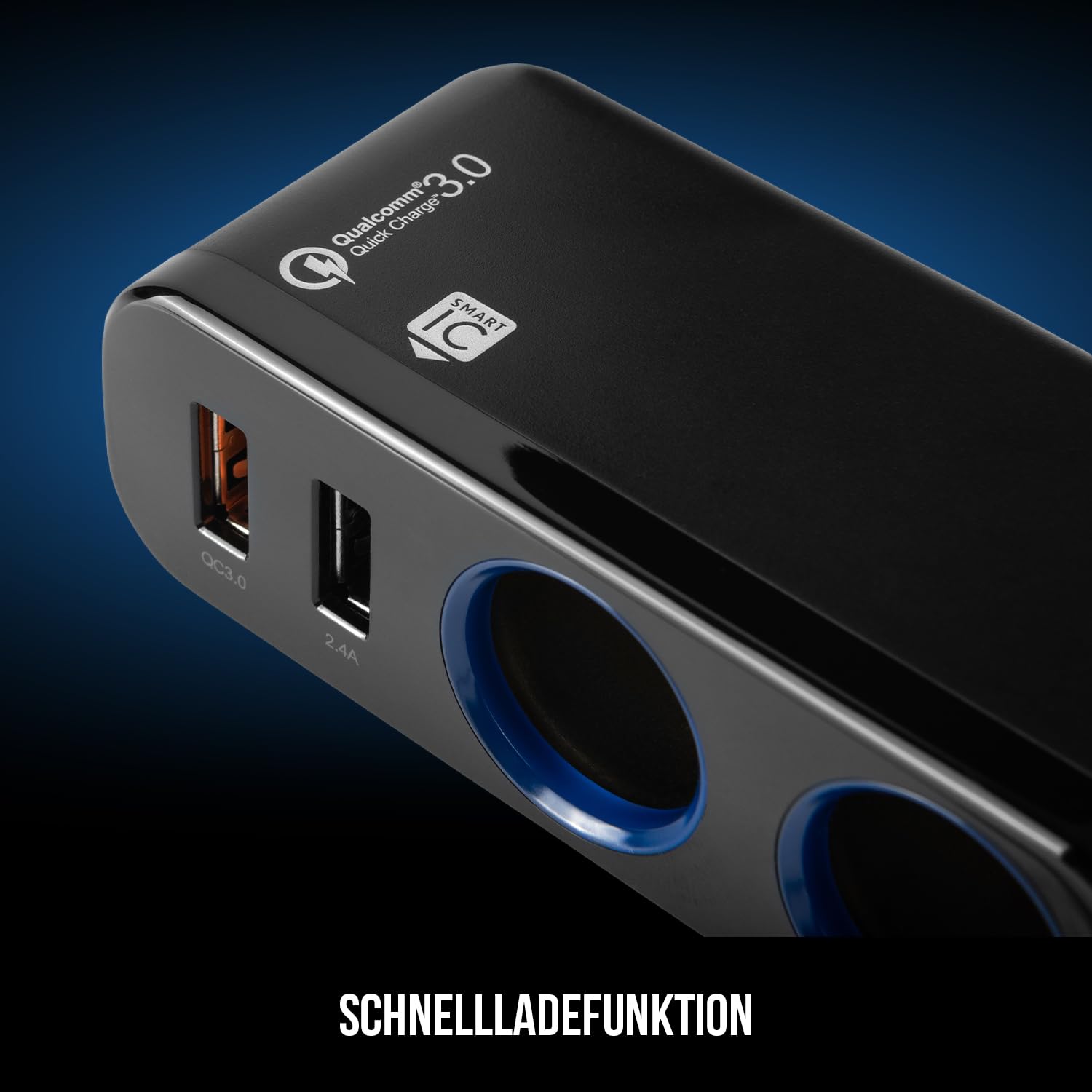 Modecom Royal CG2U2Q Kfz-Ladegerät 2x USB QC 3.0