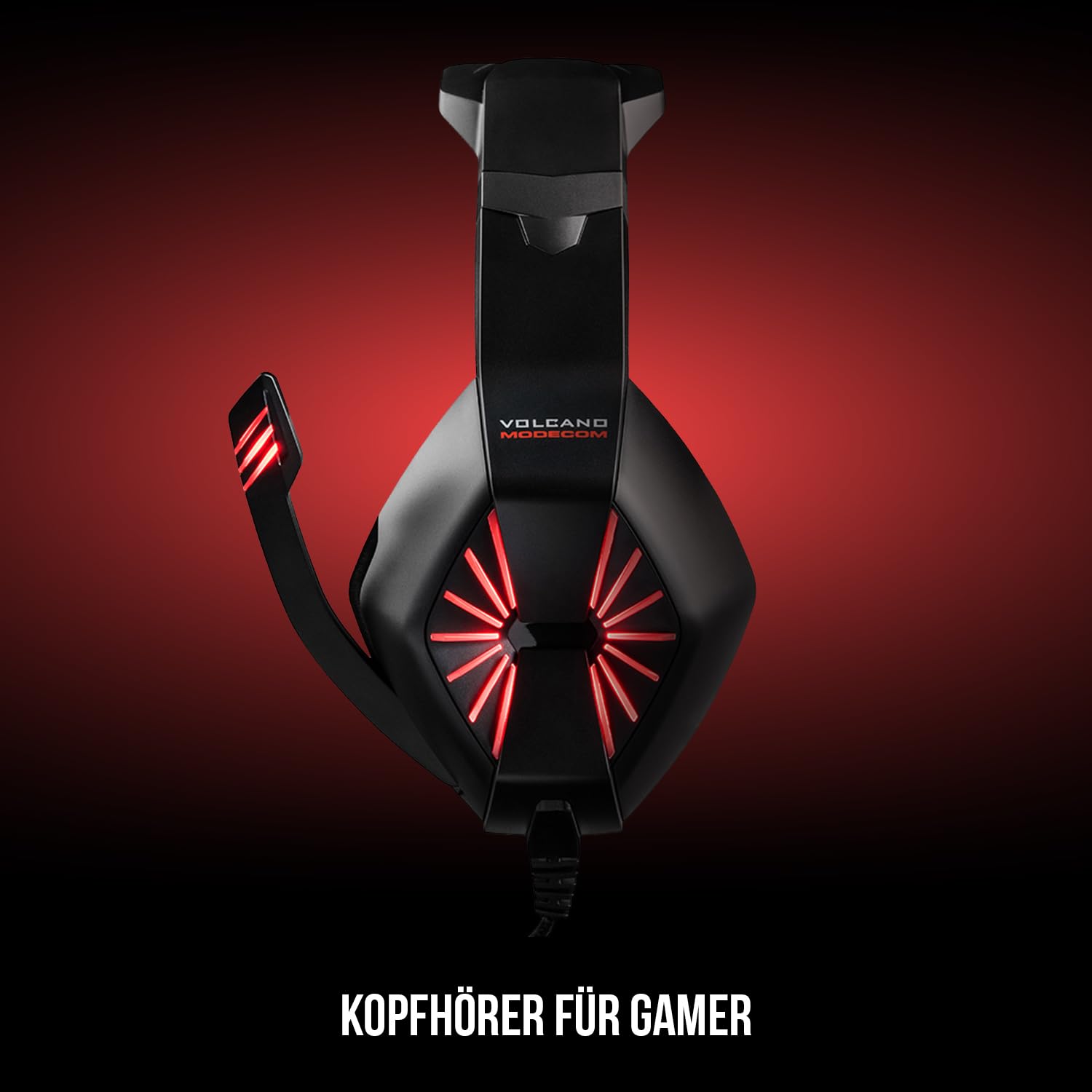 Modecom Volcano MC-839 Headset USB 40-mm 280 g