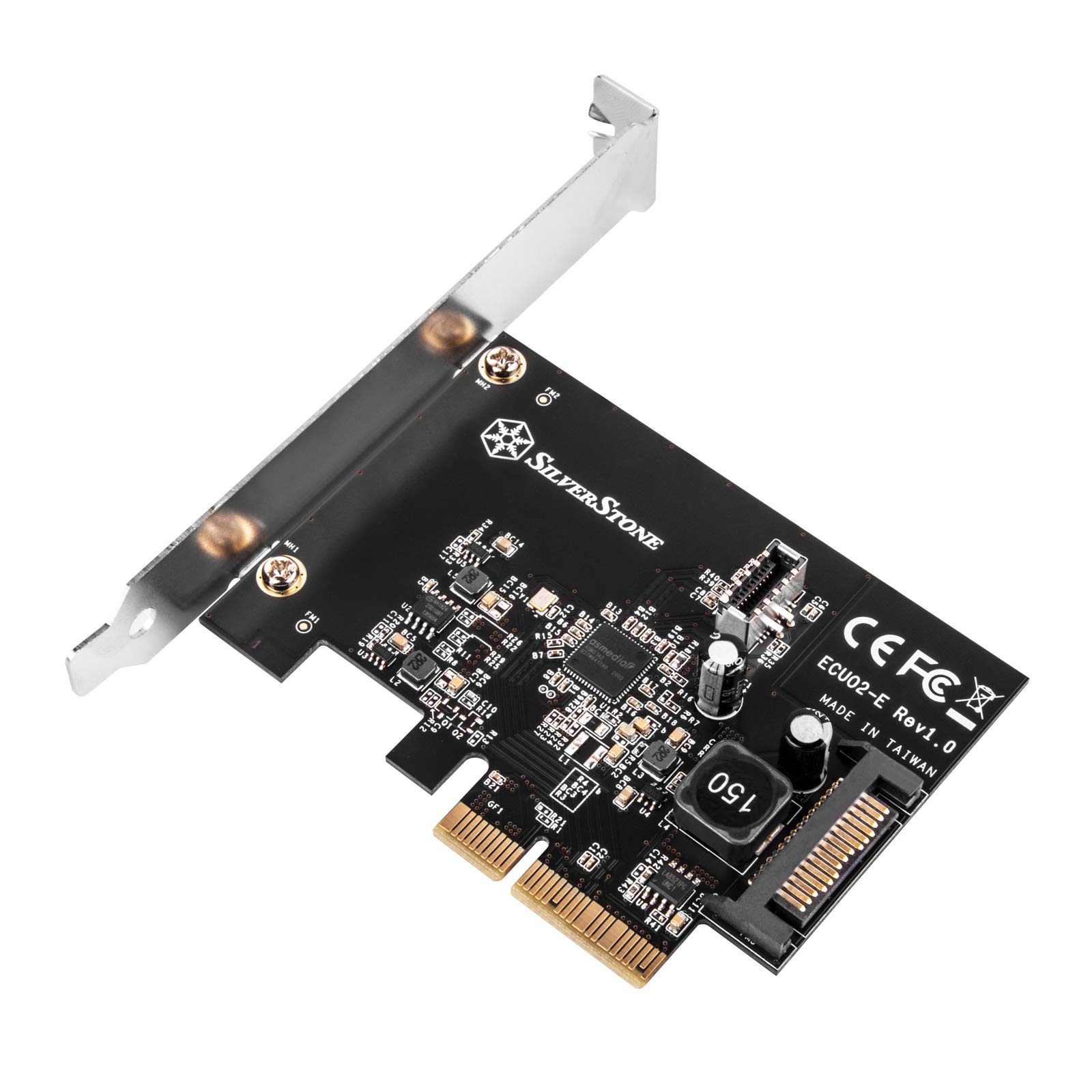 SilverStone ECU02-E USB-Karte 3.2 Gen2 intern