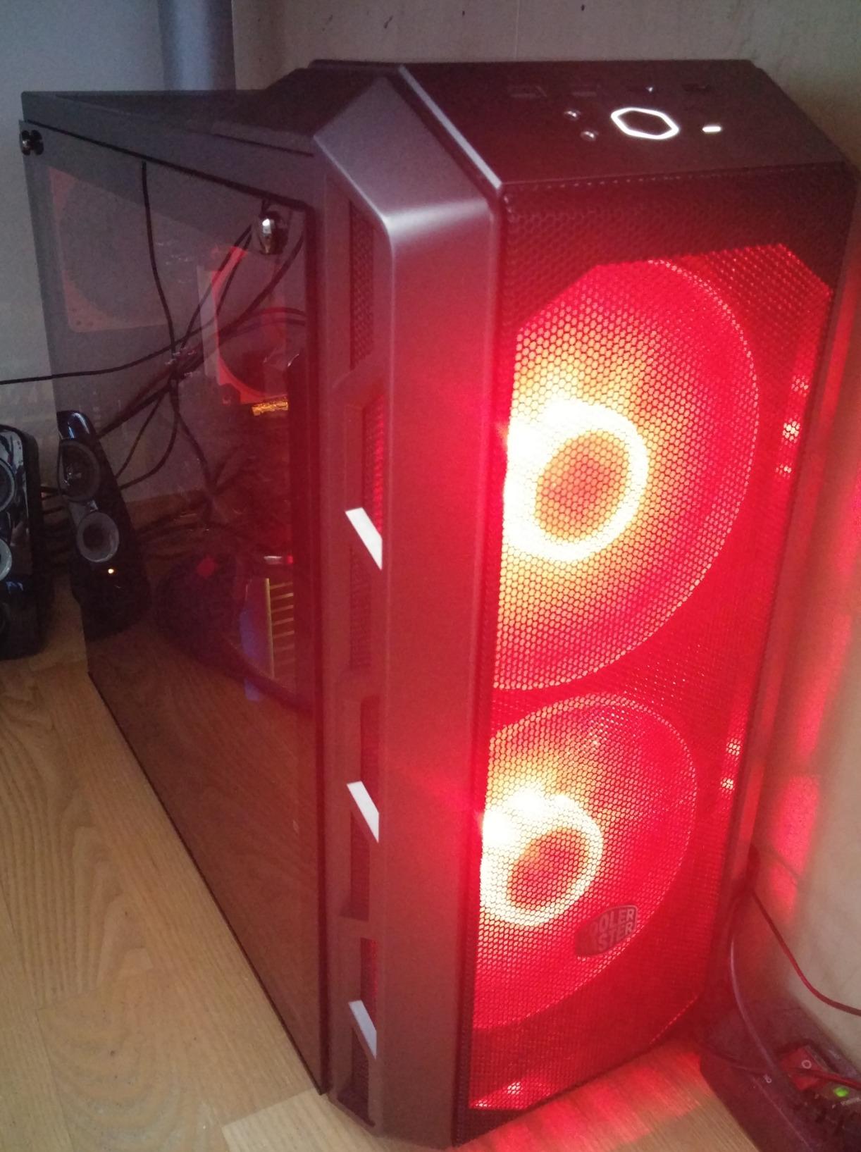 Cooler Master MasterCase H500 PC-Gehäuse ATX RGB Mesh