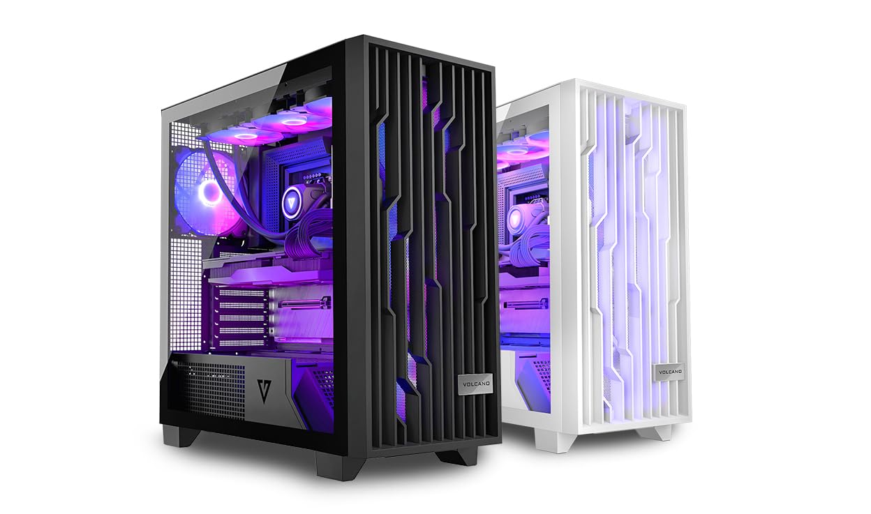 Modecom Volcano Perun Apex ARGB PC-Gehäuse Schwarz Lüfter