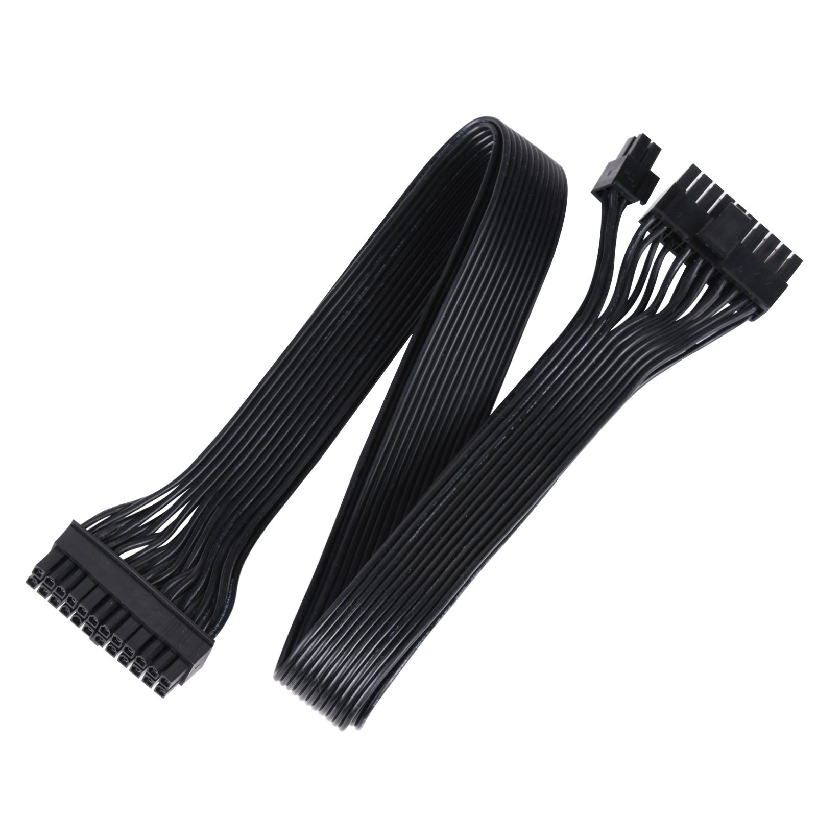SilverStone Essential PP05-L Kabel-Set modular Flachkabel schwarz