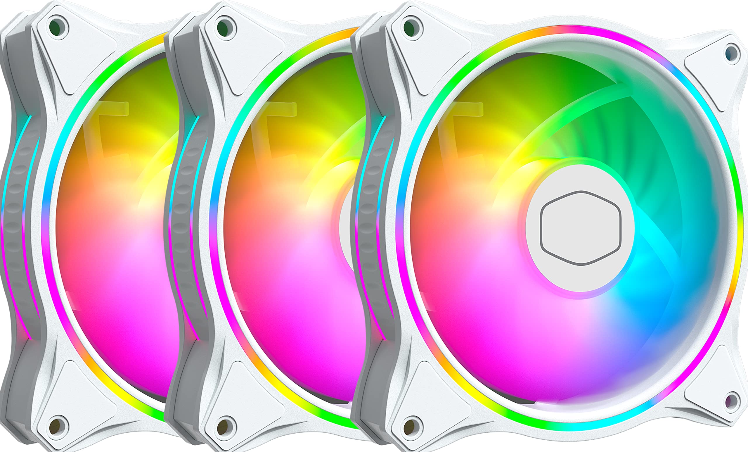 Cooler Master MF120 Halo ARGB Gehäuselüfter 120mm 1-Pack Dual-Ring