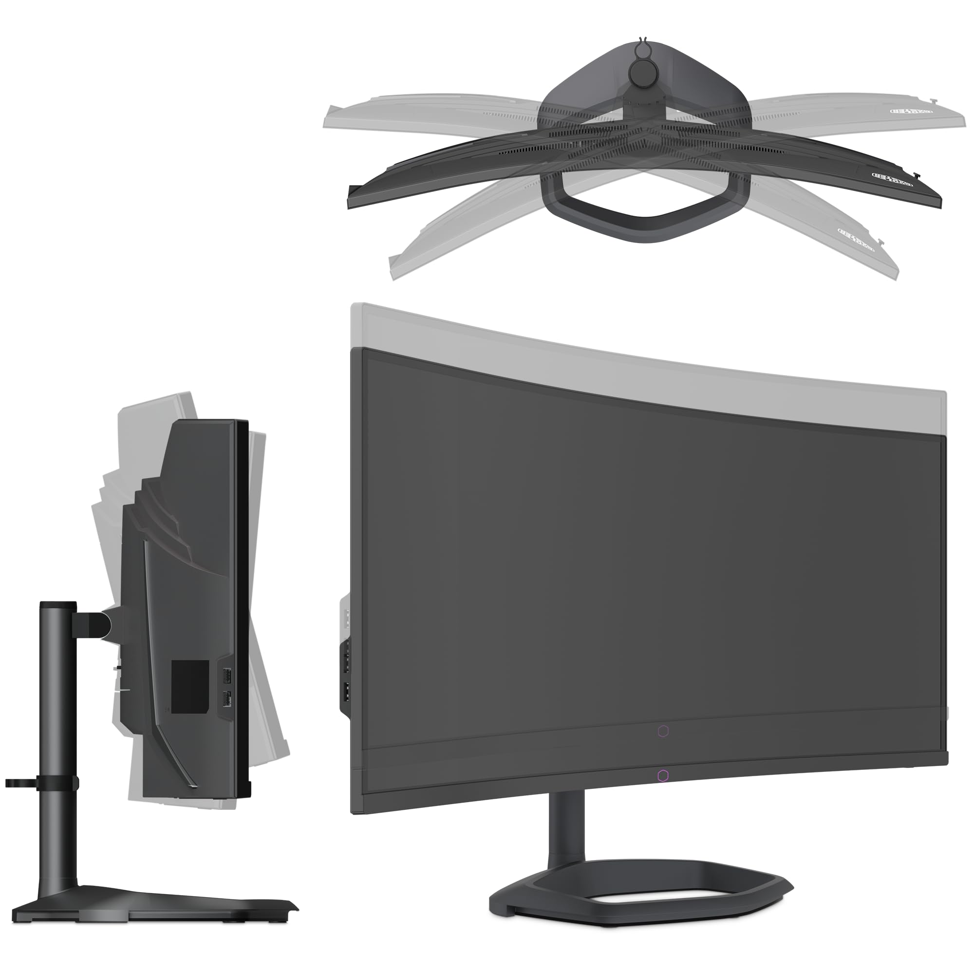 Cooler Master GM34-CWQ2 34" UWQHD Curved Gaming Monitor 165Hz