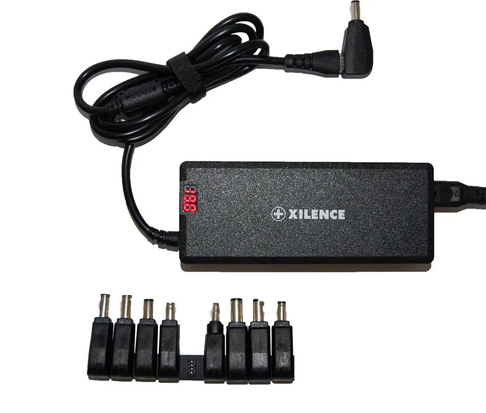Xilence XM008 Notebook-Ladegerät 75W Universal 9 Adapter Schwarz