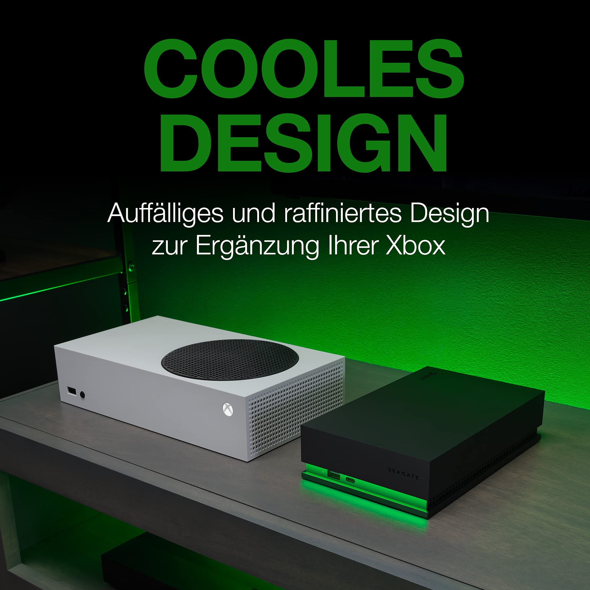 Seagate Game Drive Hub Xbox Externe Festplatte 8TB Grau