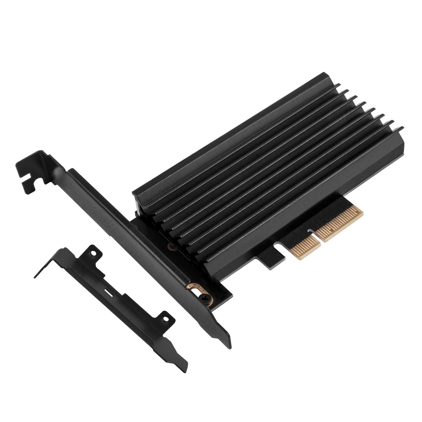 SilverStone ECM24-ARGB M.2 Adapterkarte PCIe x4 mit Kühlkörper