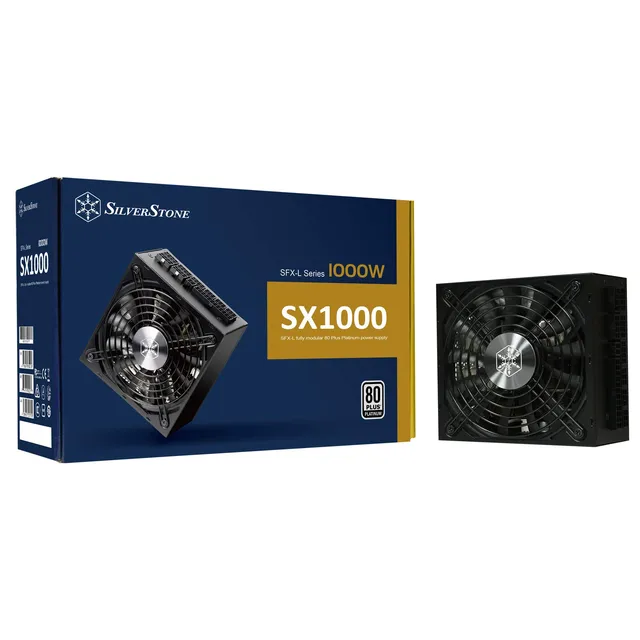 SilverStone SX1000 Platinum Netzteil 1000W SFX-L modular