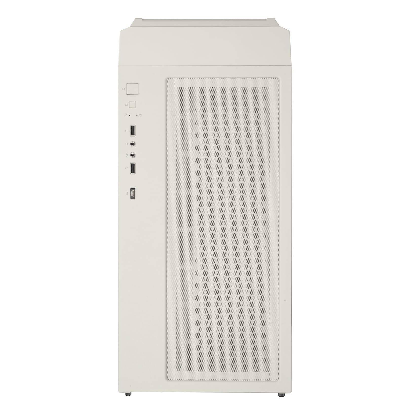 SilverStone FLP03 M-ATX Retro-Gehäuse Weiß 360mm