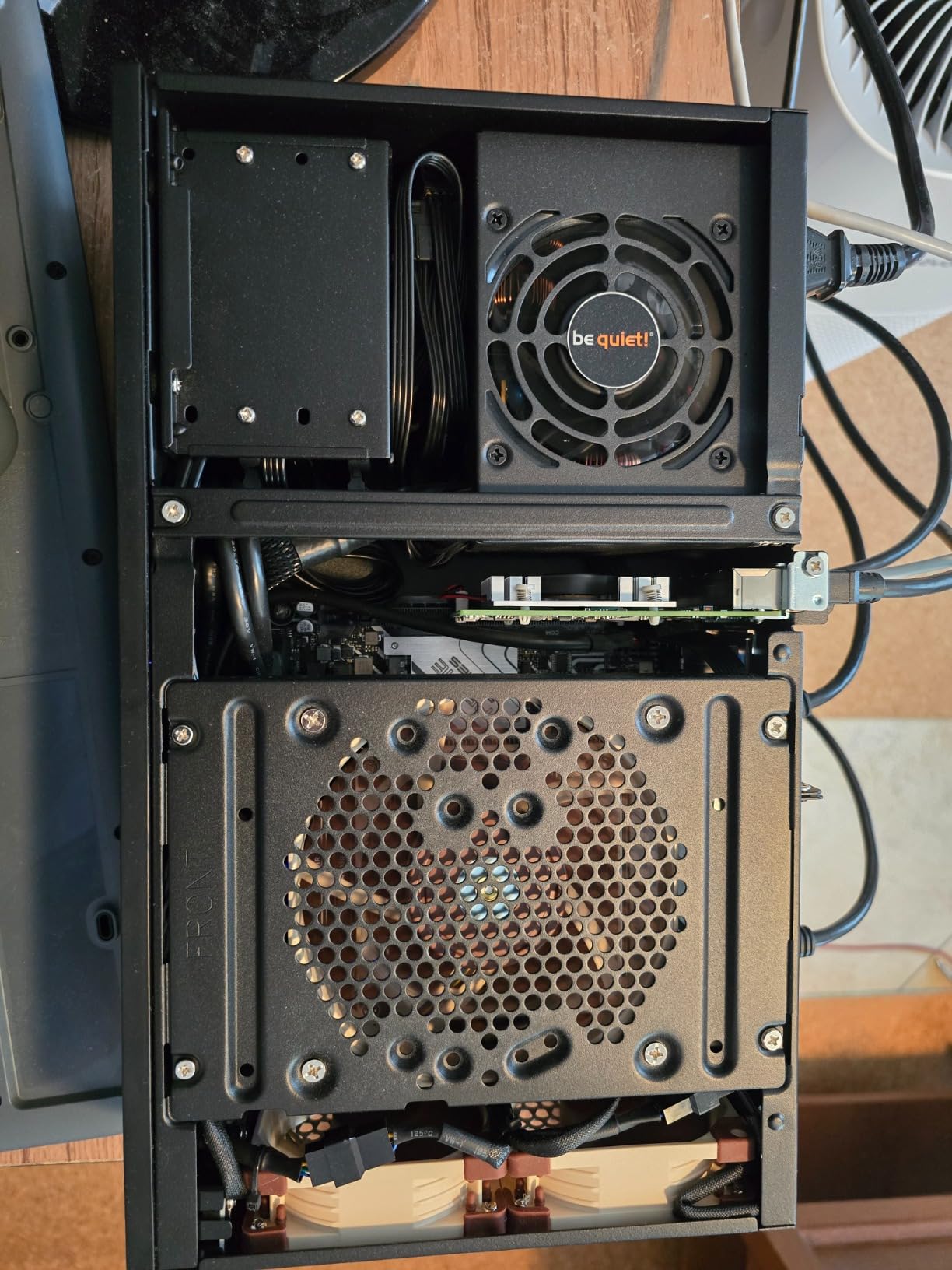 SilverStone Milo ML05B Mini-ITX Gehpdeuse schwarz 7 Liter