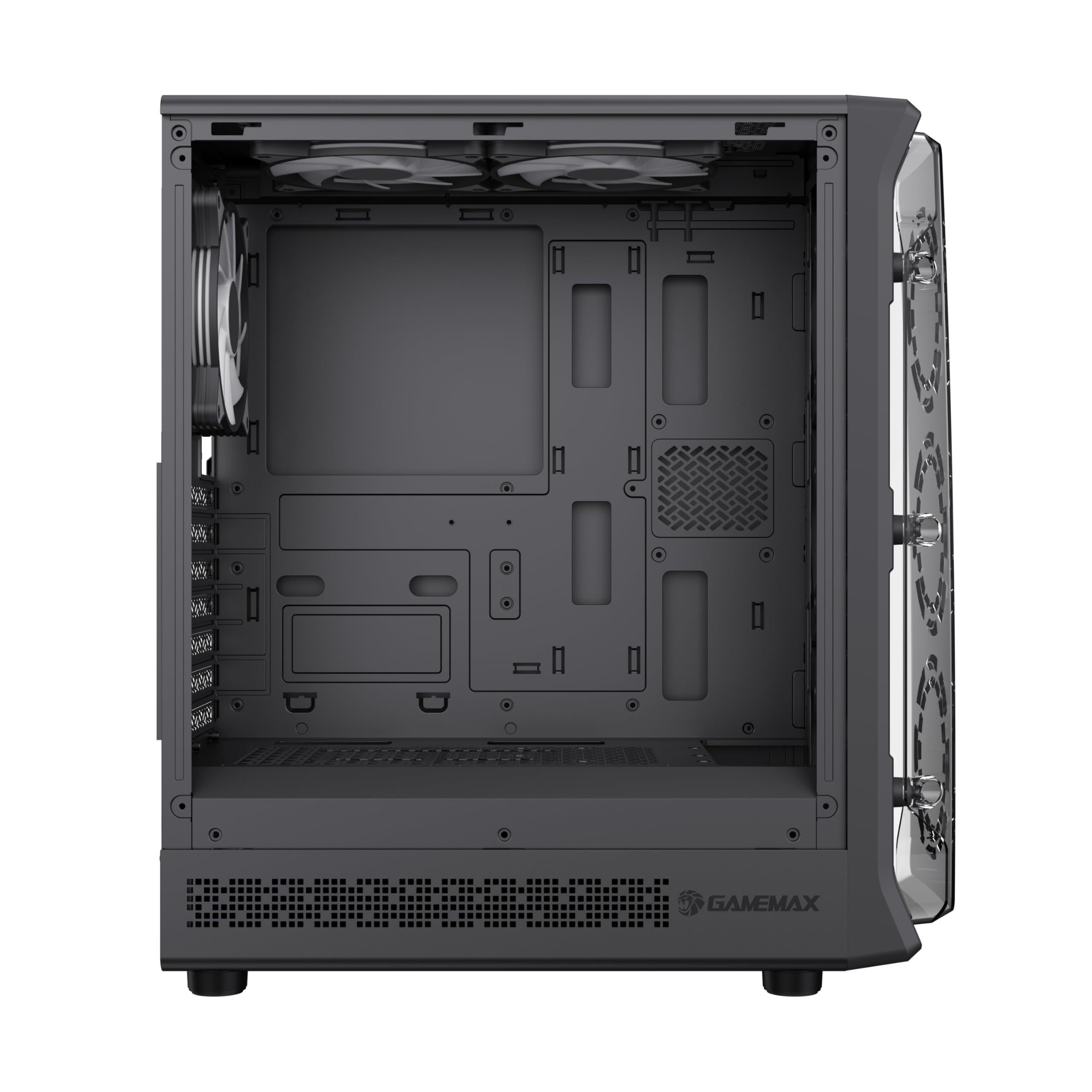 SilverStone FLP FLP01W HTPC Gehäuse Weiß Retro