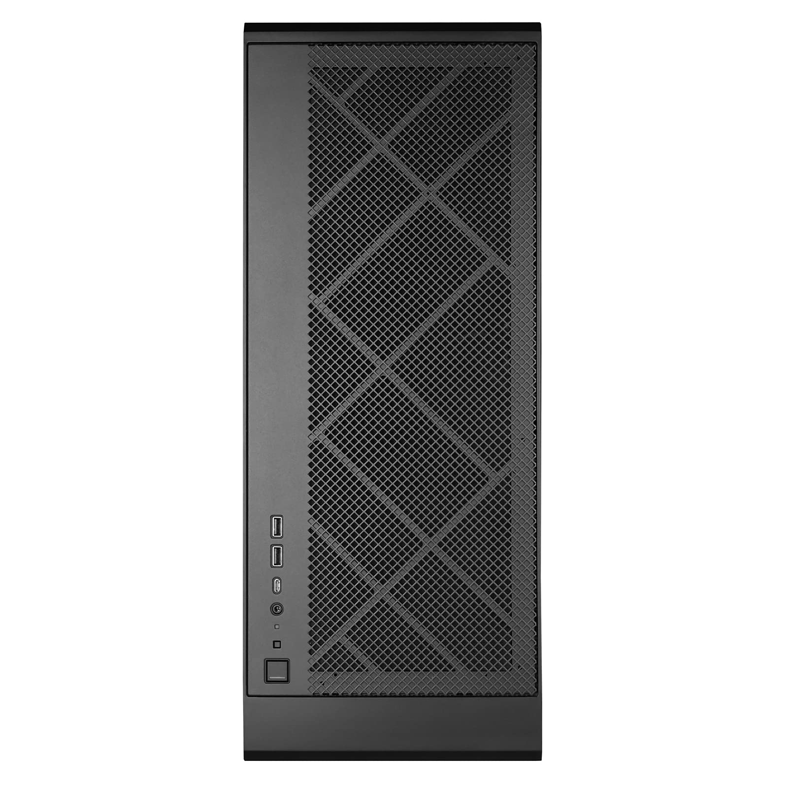 SilverStone ALTA G1M Micro-ATX Tower schwarz Kamineffekt