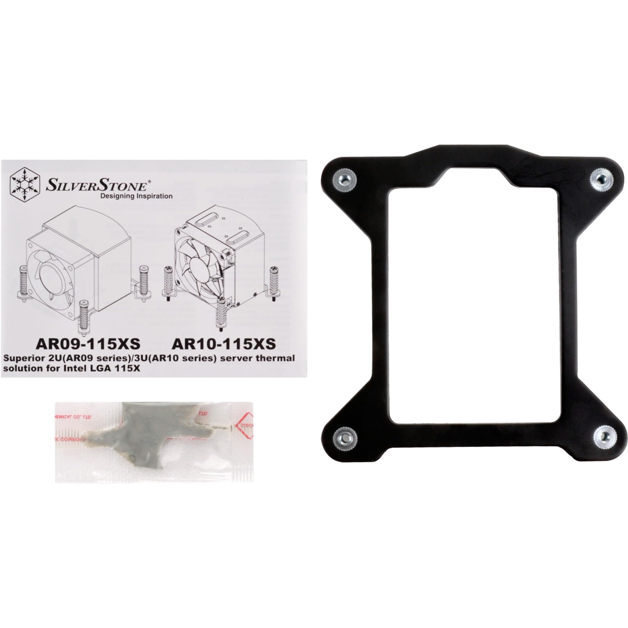 SilverStone Argon AR09-115XS CPU-Kühler 60mm PWM Intel Low-Profile