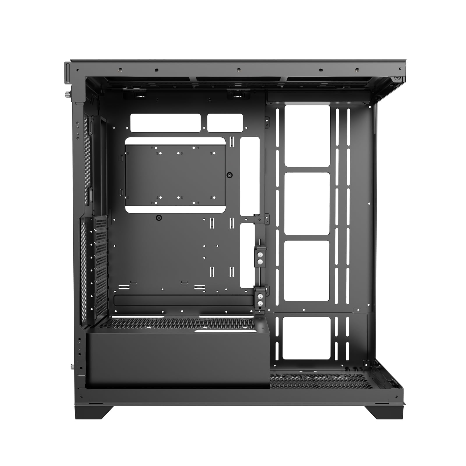 Xilence Gaming XG171 Gleam Midi Tower PC Gehäuse ARGB schwarz