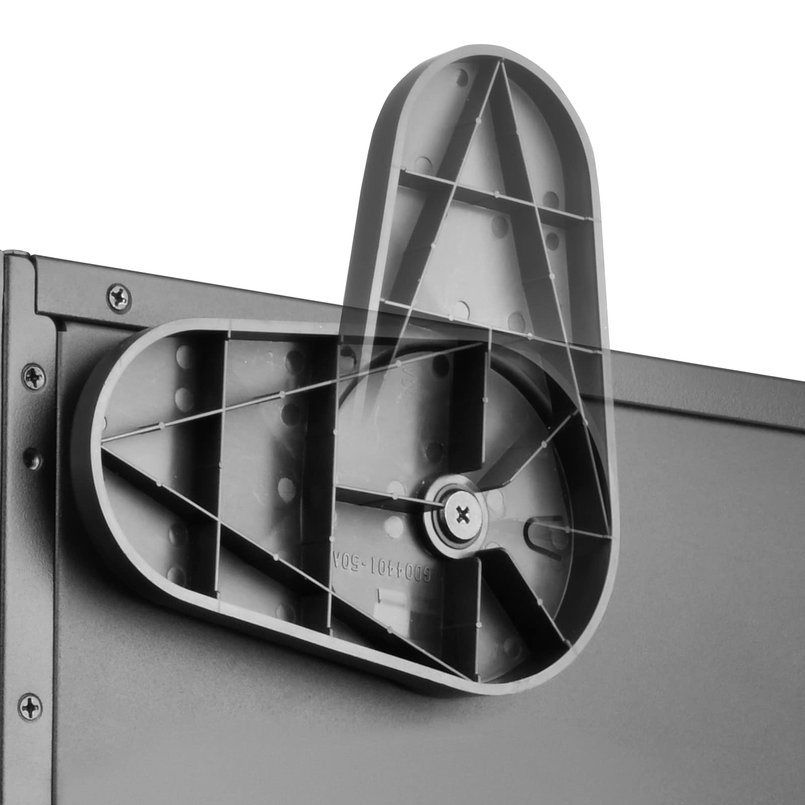 SilverStone RM51 SST-RM51 Rackmount-Gehäuse 5HE SSI-EEB schwarz