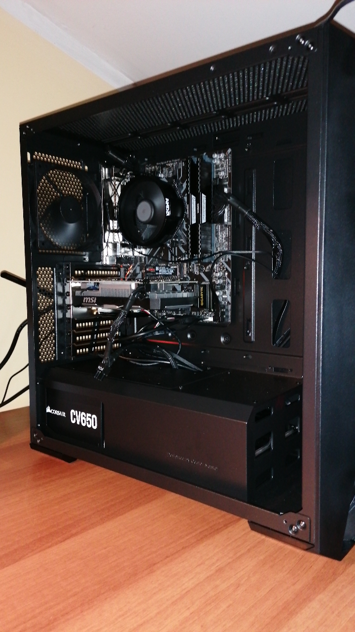 Cooler Master MasterBox K501L ATX PC-Gehäuse Schwarz LED