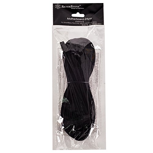 SilverStone PP06B-MB55 Netzteilkabel 24Pin 55cm schwarz
