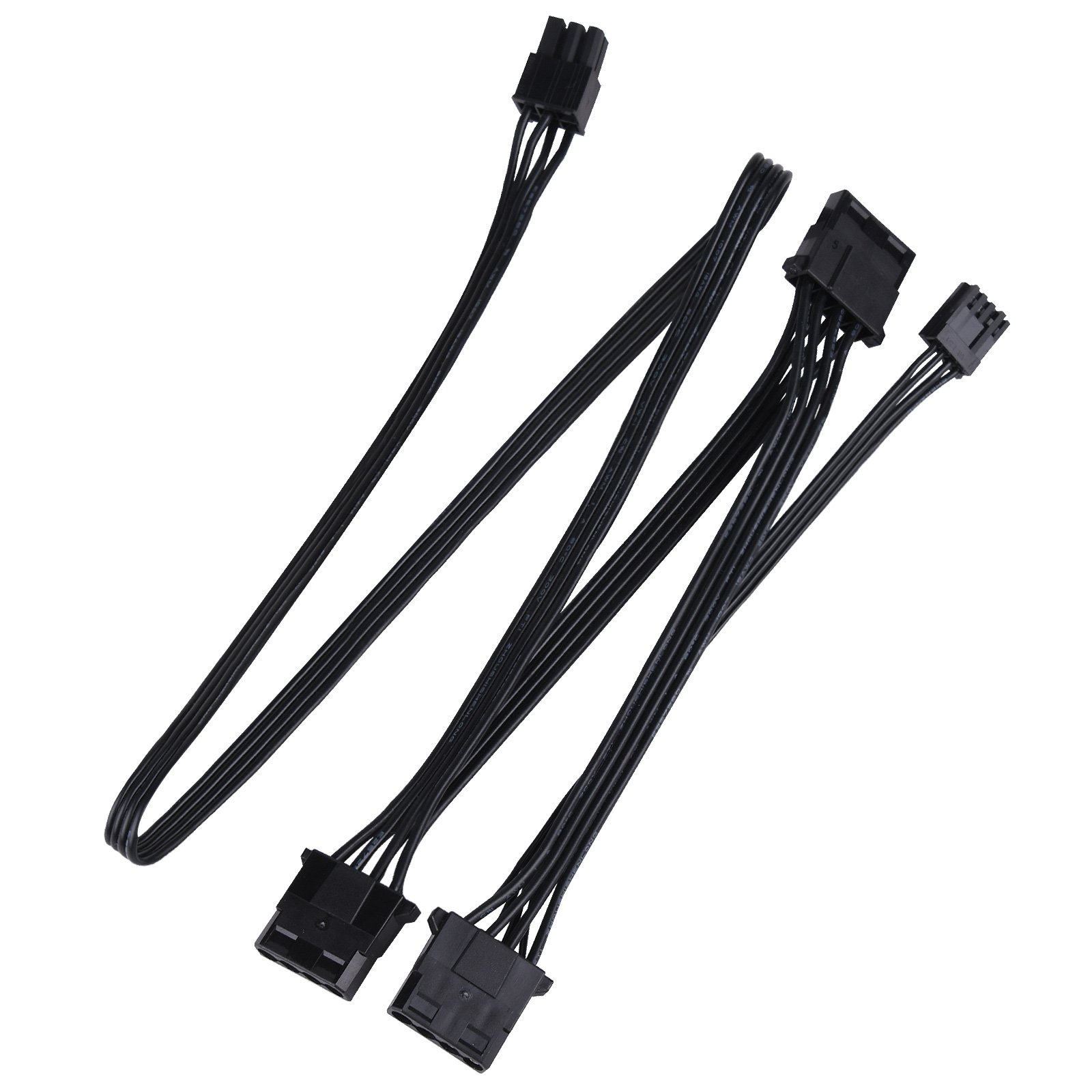 SilverStone Essential PP05-L Kabel-Set modular Flachkabel schwarz