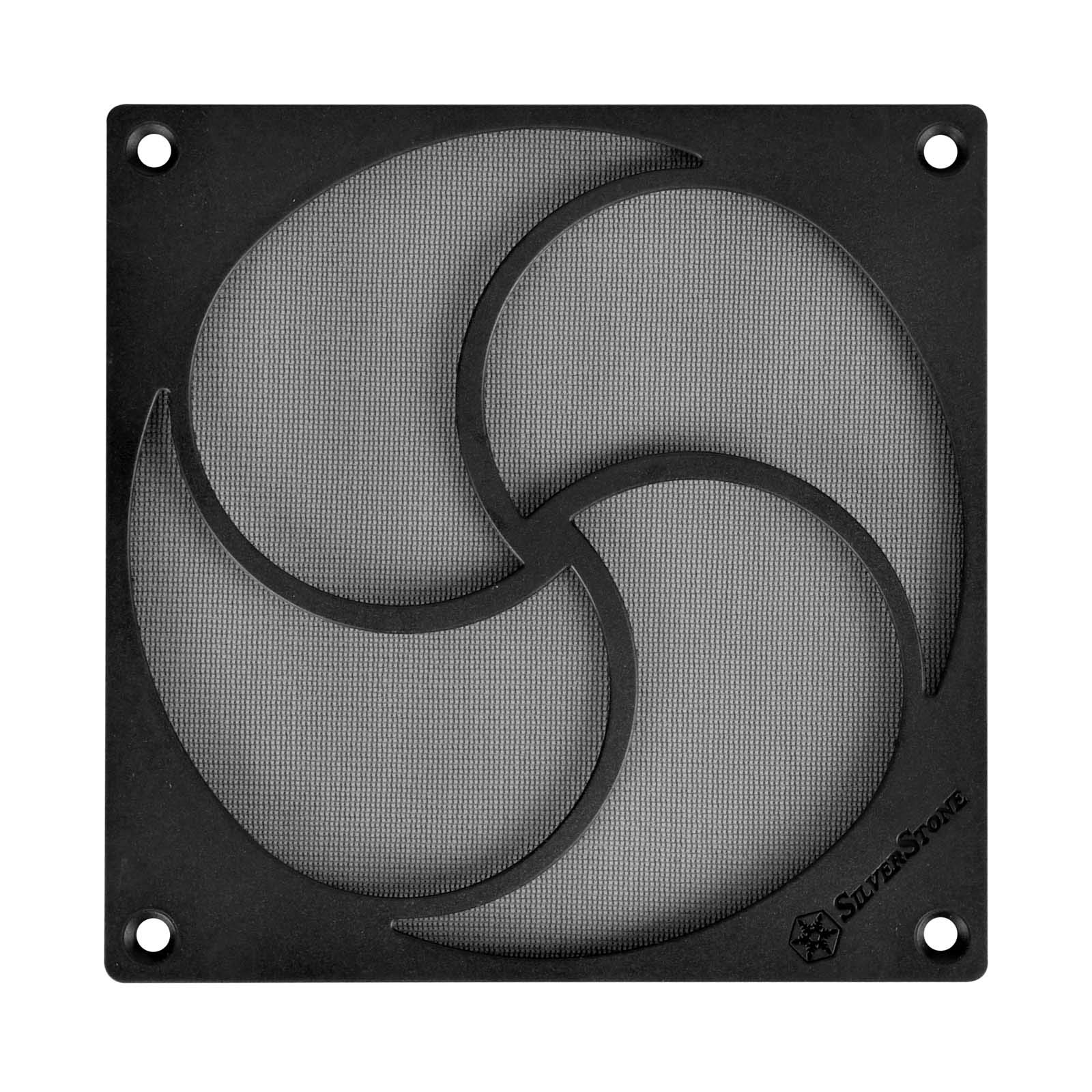 SilverStone FF125B 120mm Lüfterabdeckung Magnet Staubfilter