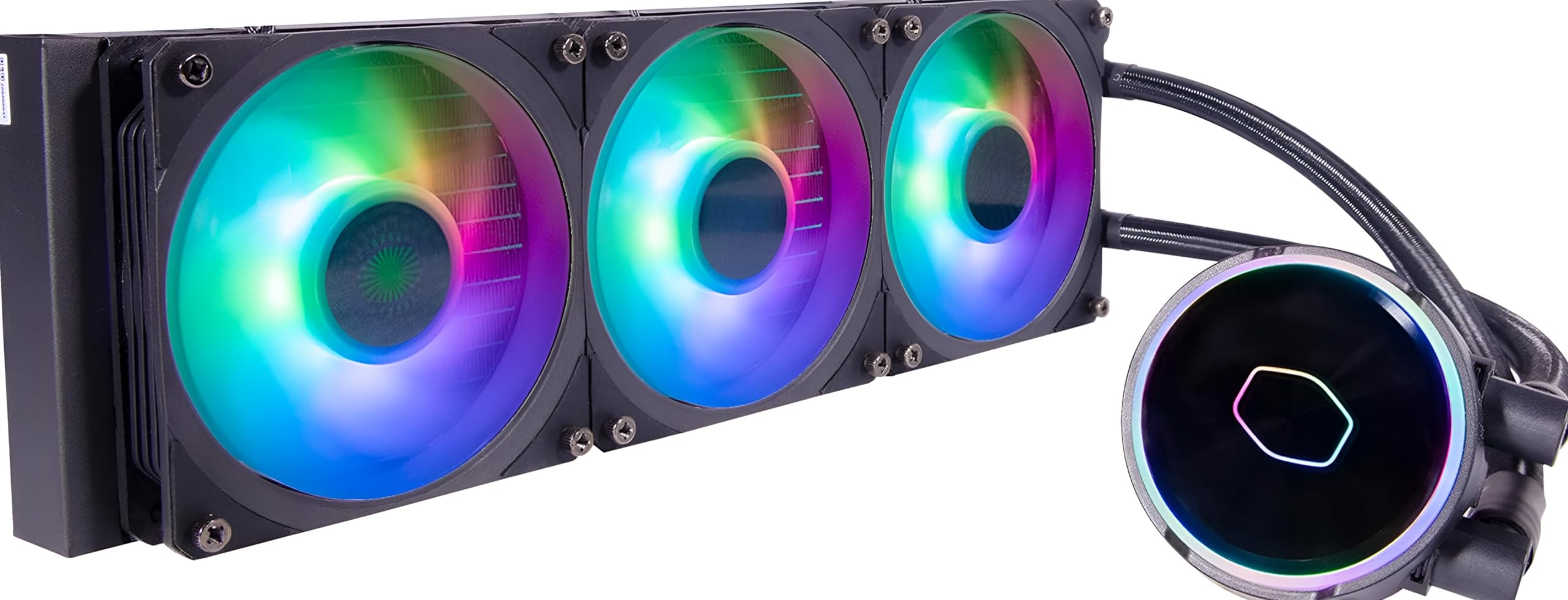 Cooler Master MasterLiquid PL240 Flux CPU-Kühler 240mm ARGB