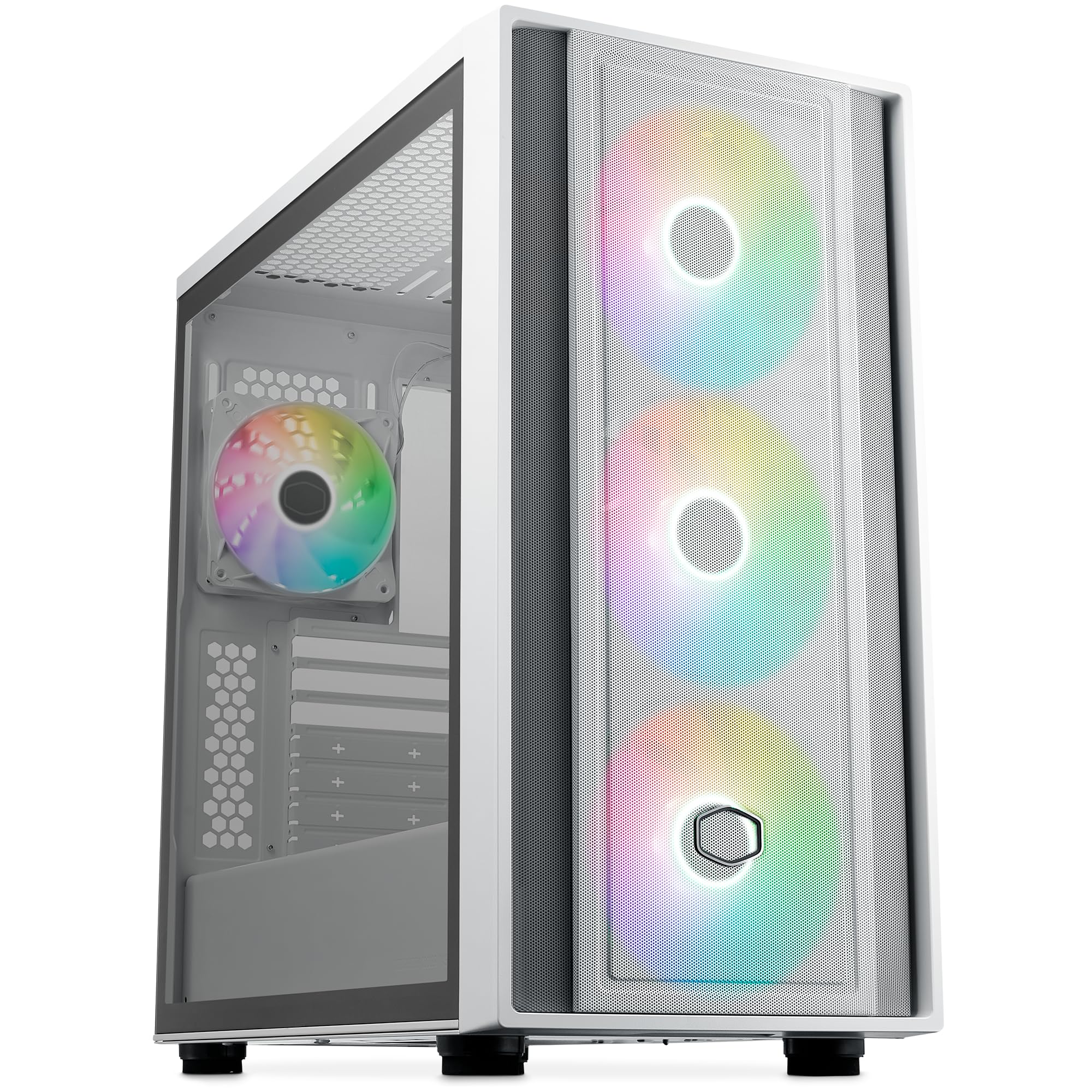 Cooler Master MasterBox 600 PC-Gehäuse Schwarz ARGB Glas
