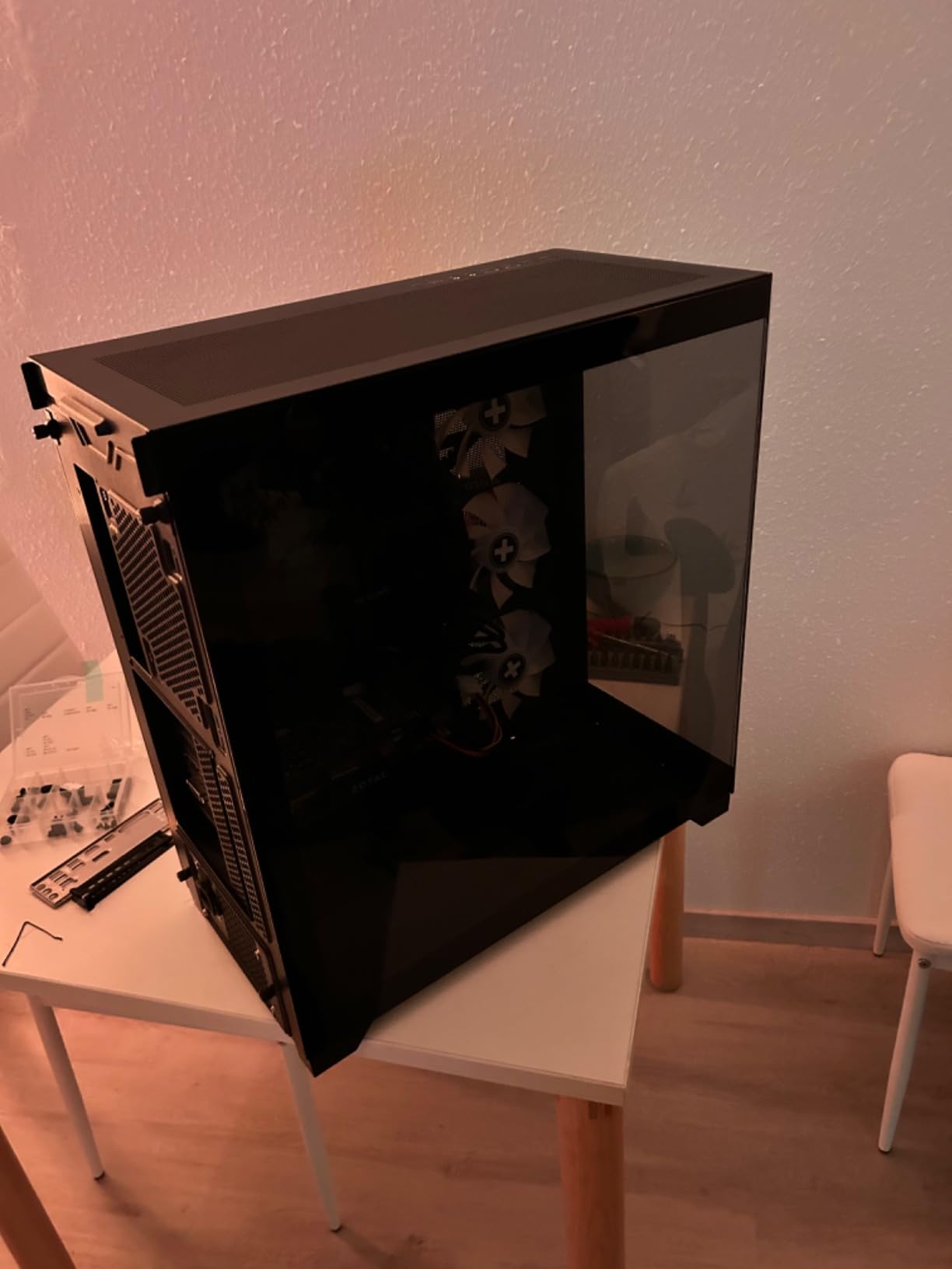 Xilence Gaming XG171 Gleam Midi Tower PC Gehäuse ARGB schwarz