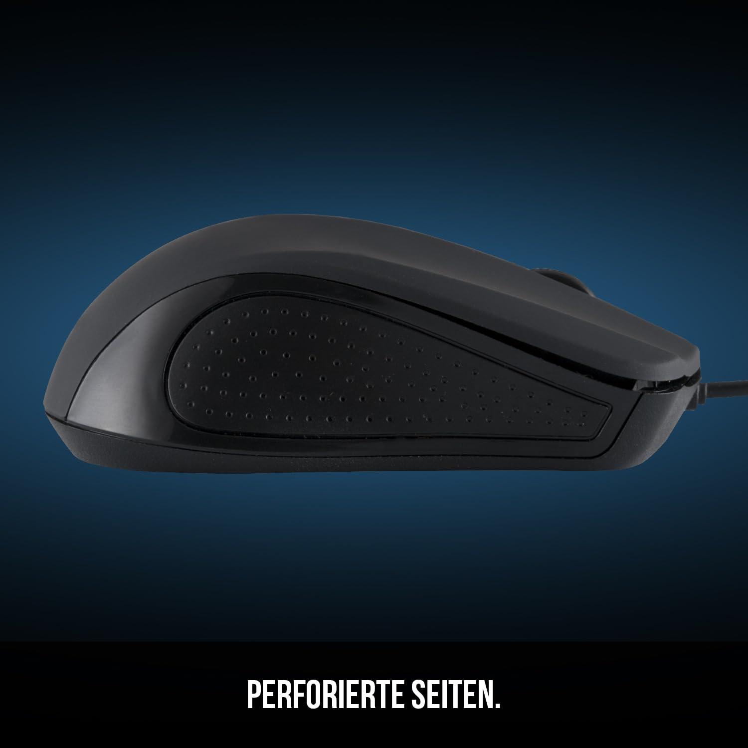 Modecom MC-M9 Kabelmaus Schwarz 1000 DPI USB