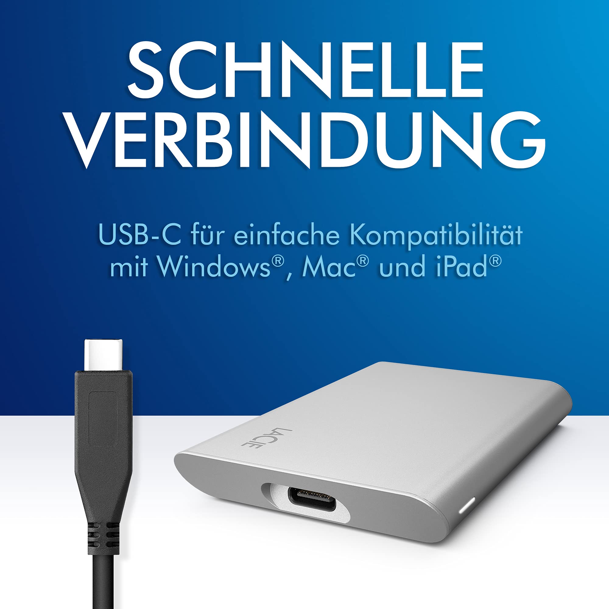 LaCie Portable SSD 1TB externe SSD USB-C