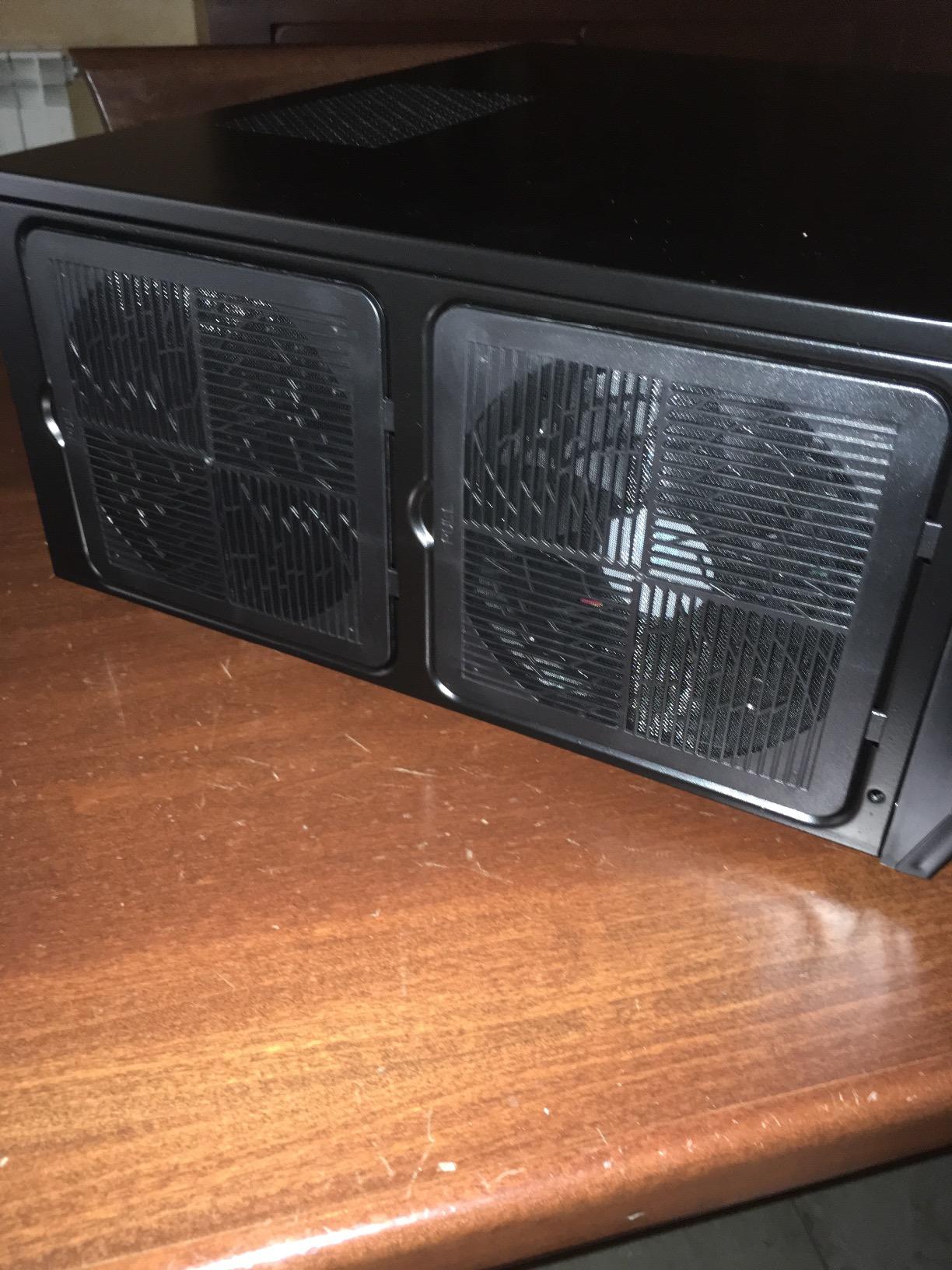 SilverStone Grandia GD10B HTPC Gehäuse schwarz ATX leise
