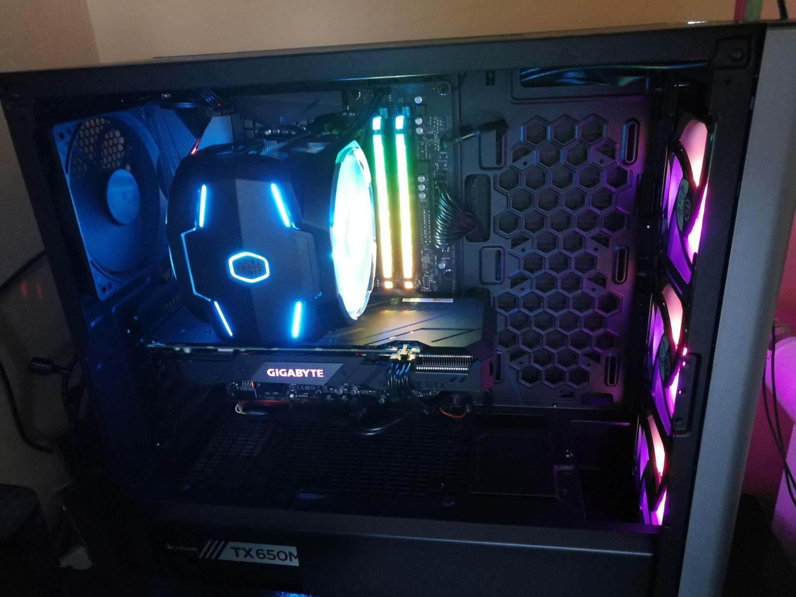 Cooler Master MasterAir MA610P RGB CPU-Kühler 6 Heatpipes