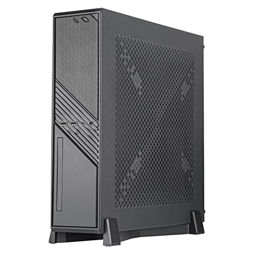 SilverStone MILO ML12B Mini-ITX Gehäuse schwarz 345mm GPU