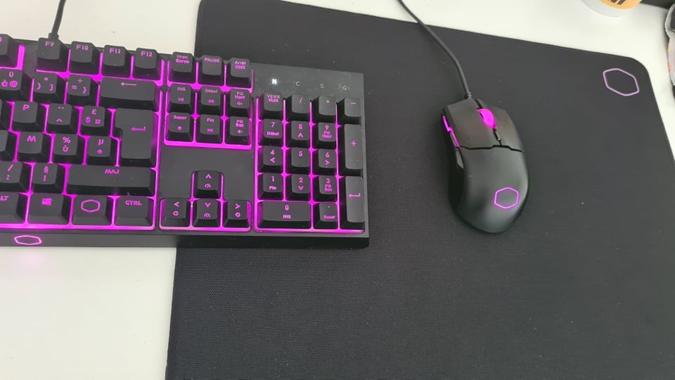 Cooler Master MS110 Tastatur Maus Set FR Layout RGB