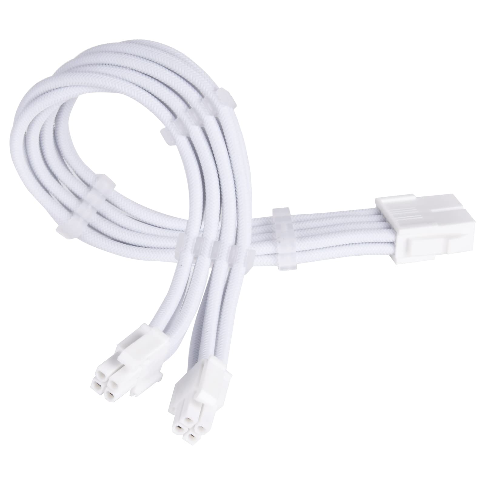 SilverStone Essential PP07E-EPS8W-V2 Verlängerungskabel Weiß 8-Pin