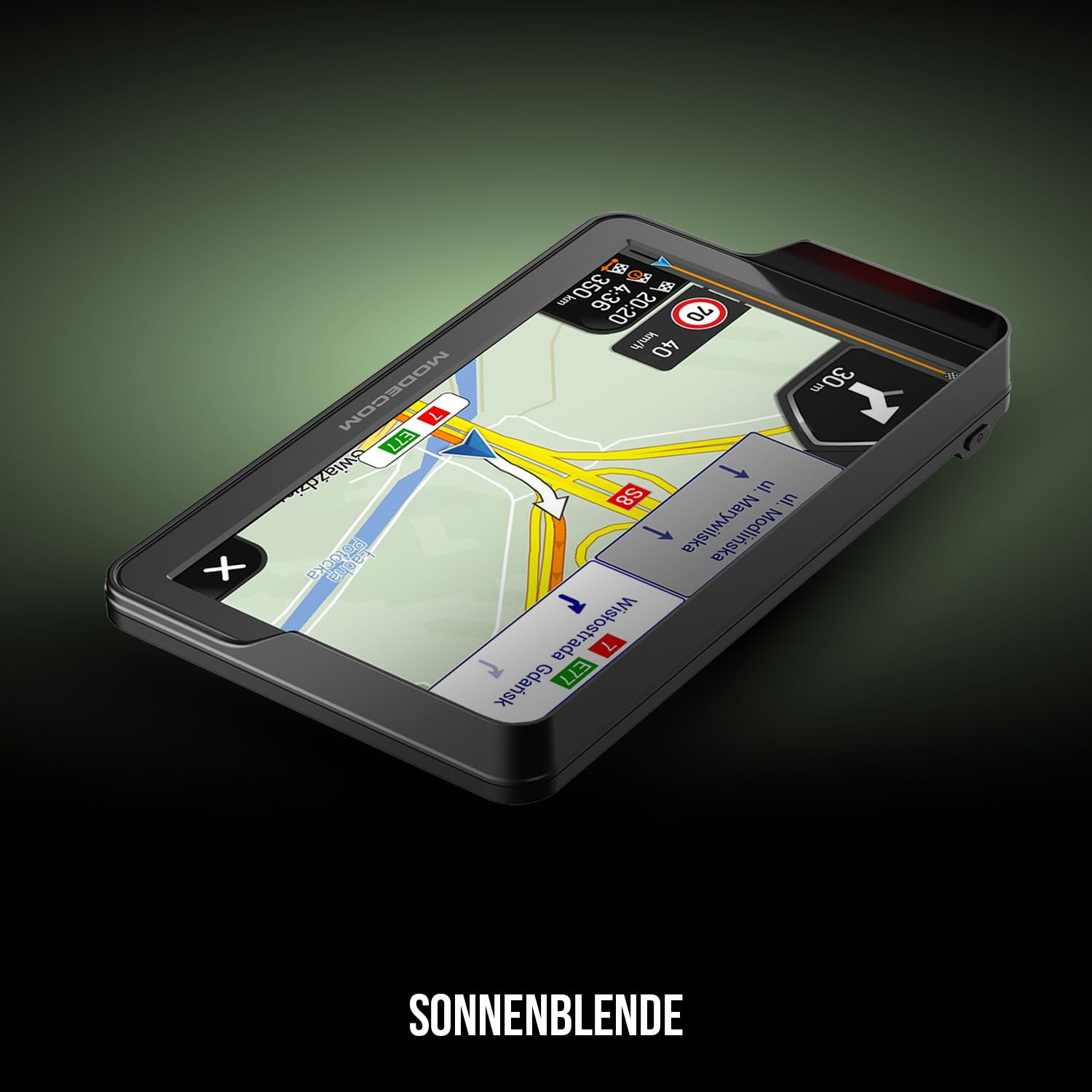 Modecom Freeway CX 7.3 7 Zoll Navigation LKW PKW iGO