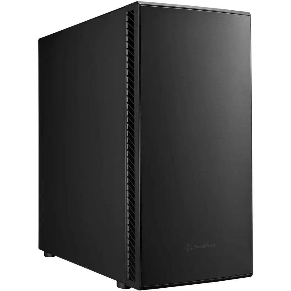 SilverStone SETA SST-SEQ1B Mid-Tower-Gehäuse schwarz silent