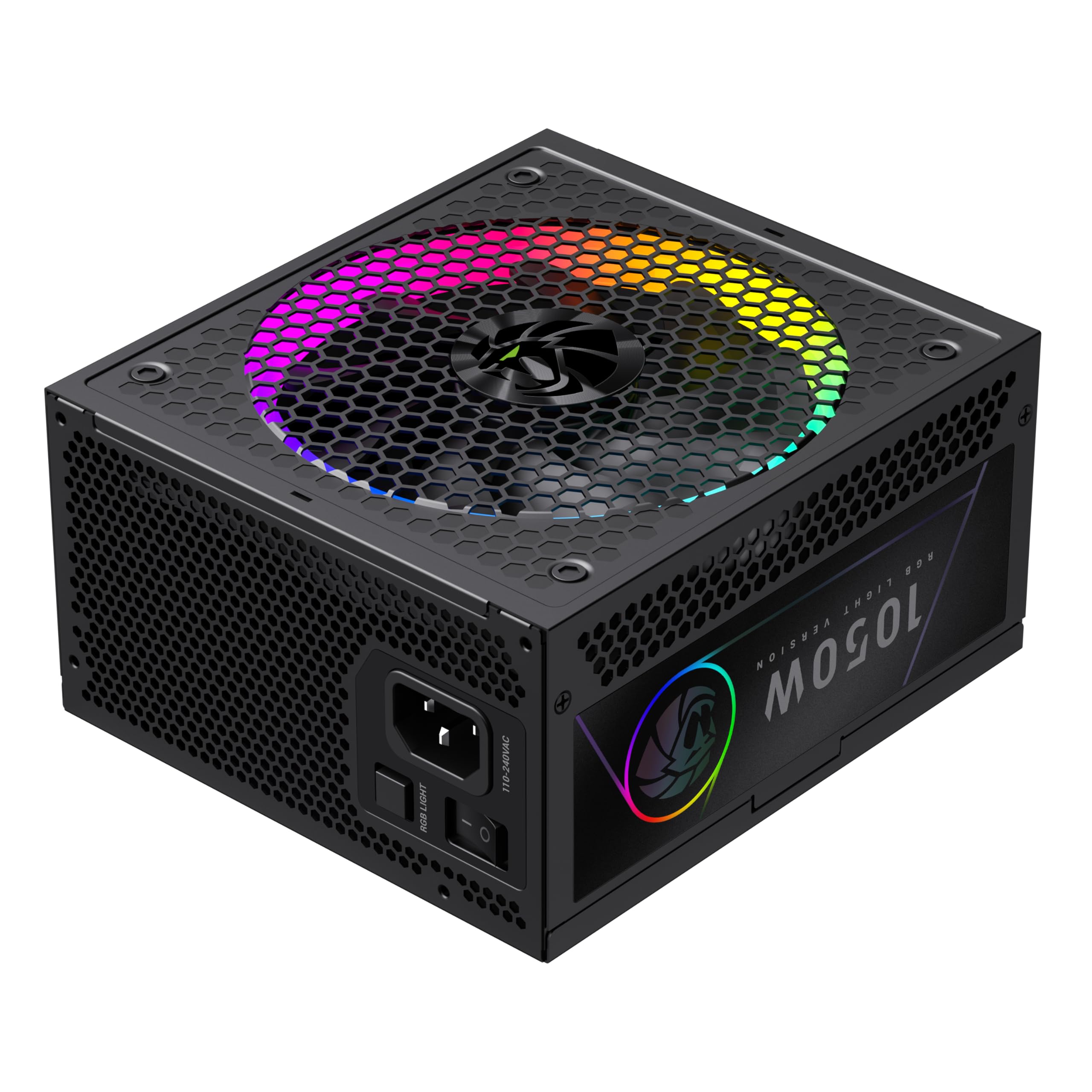 GAMEMAX RGB 1050G PC-Netzteil 1050W Gold vollmodular