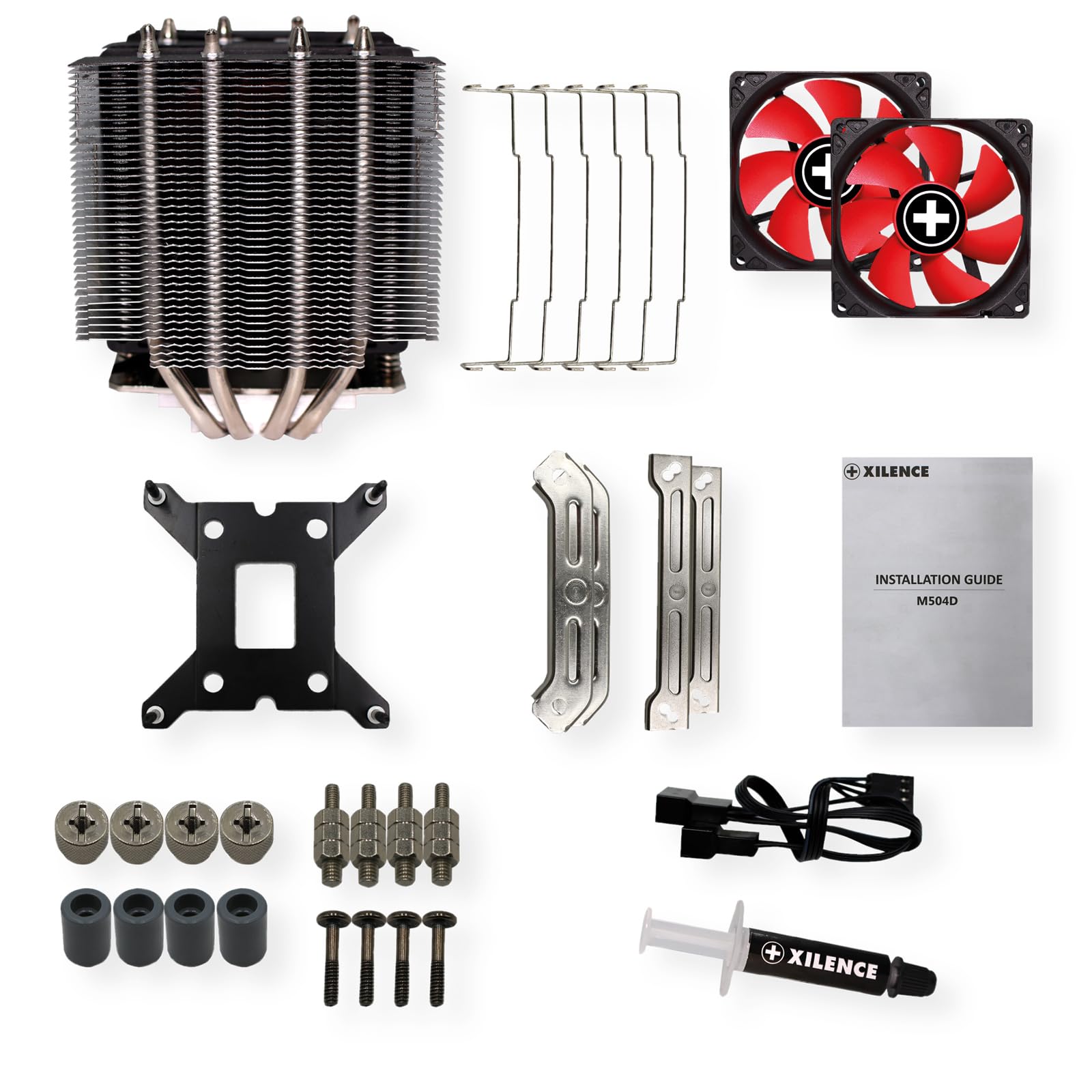 Xilence M504D Tower CPU Kühler 180W 2x 92mm PWM