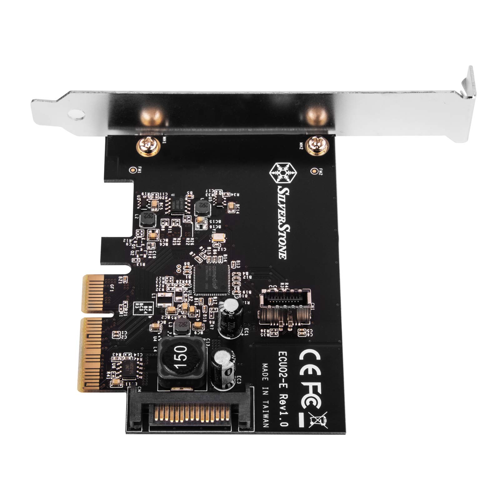 SilverStone ECU02-E USB-Karte 3.2 Gen2 intern