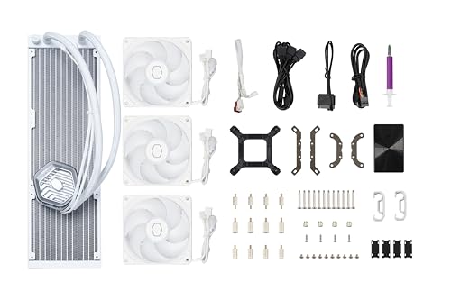 Cooler Master MasterLiquid Atmos 360 Wasserkühlung weiß ARGB