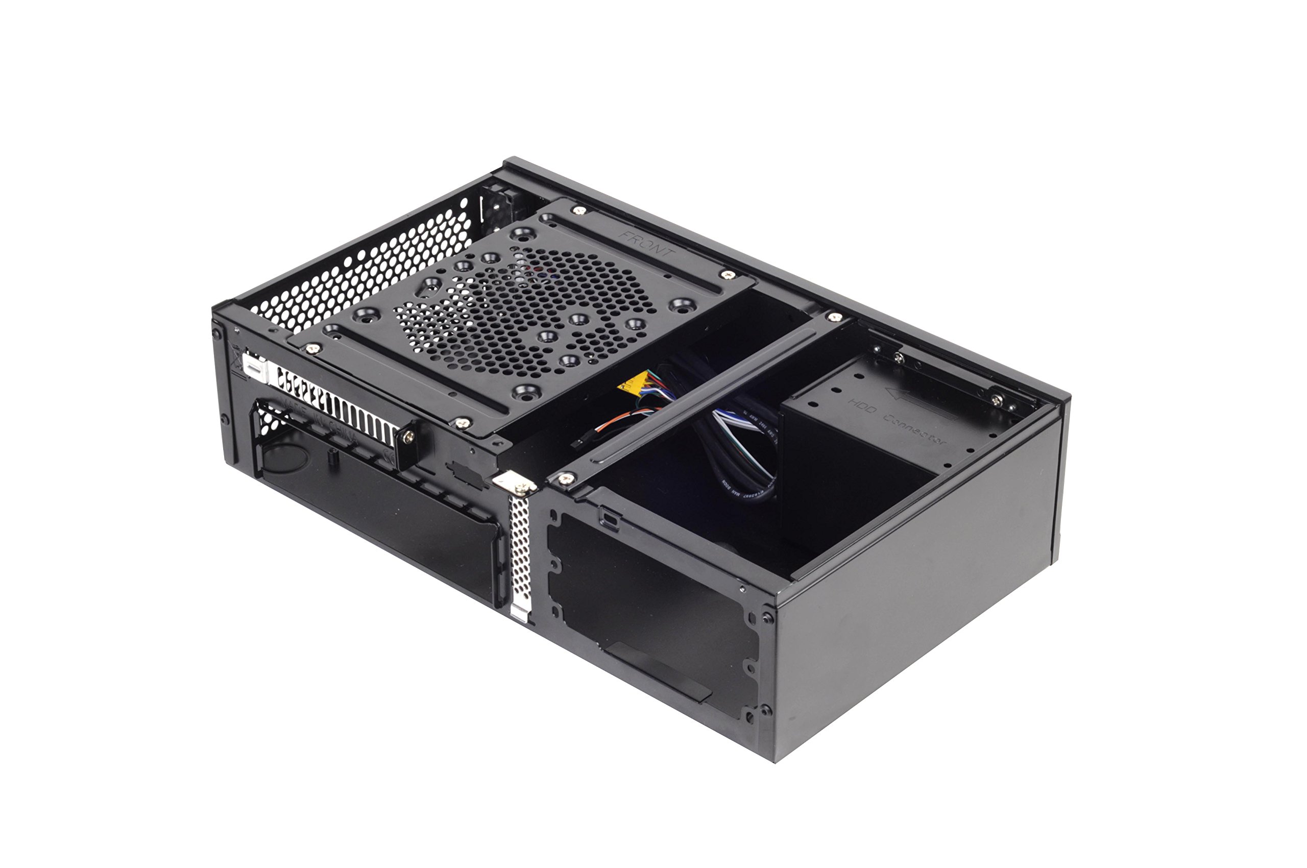 SilverStone Milo ML05B Mini-ITX Gehpdeuse schwarz 7 Liter