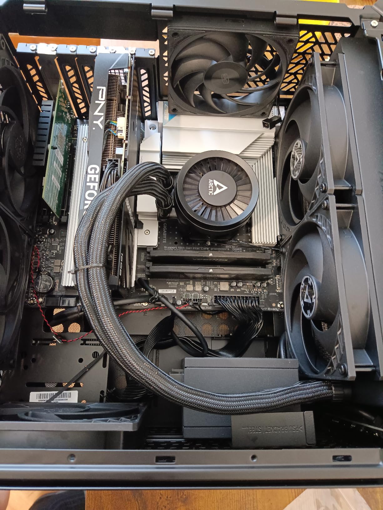 Cooler Master Qube 500 Flatpack PC-Gehäuse ATX schwarz