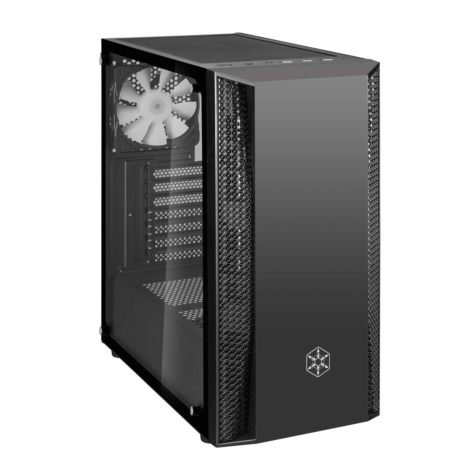 SilverStone FARA B1 RGB ATX Gehäuse schwarz Glas 2x RGB