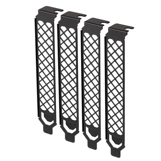 SilverStone Air Nexus SST-AEROSLOT2B Slotblende schwarz belüftet