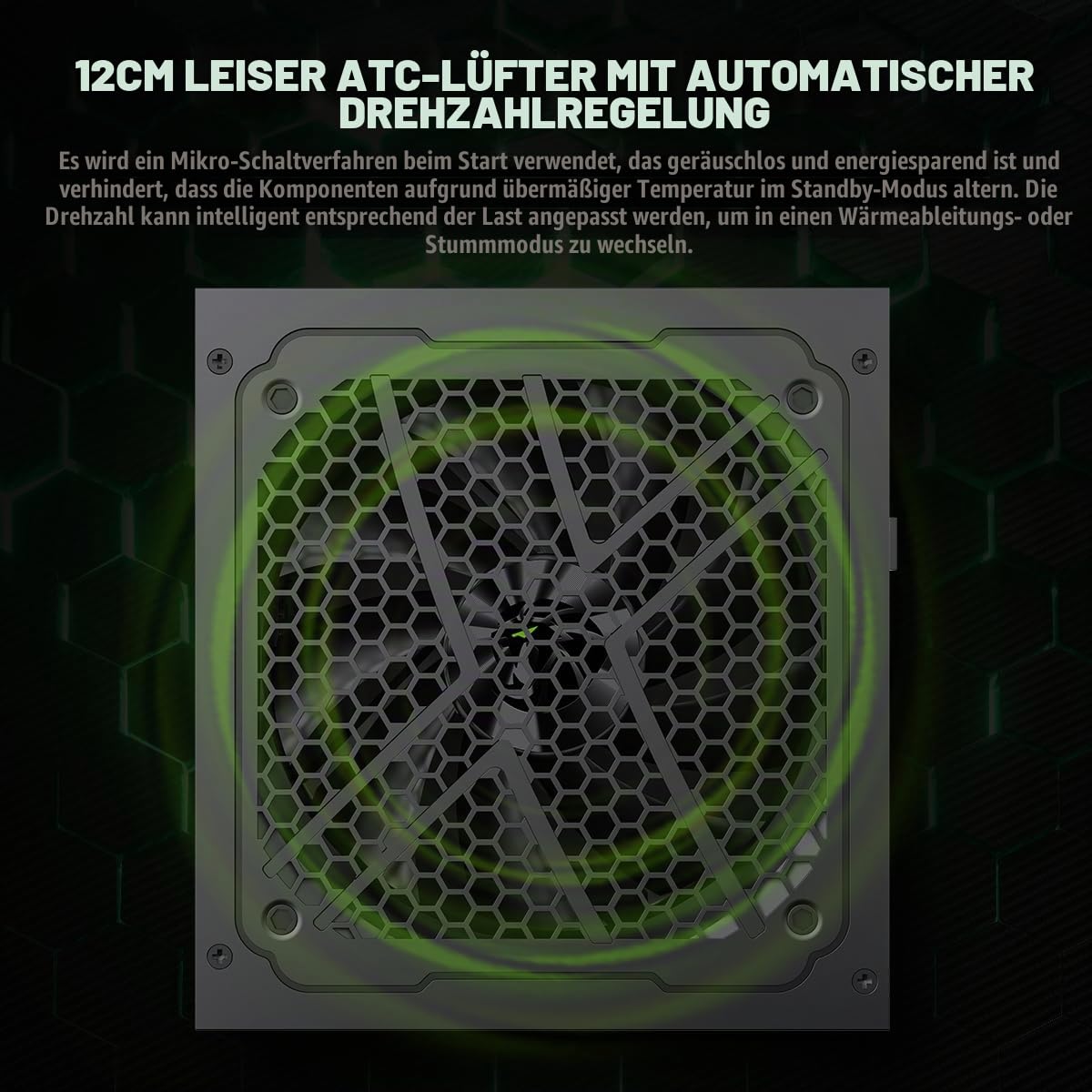 GAMEMAX Netzteile GX 750GF Netzteil 750W ATX 3.0 Gold vollmodular