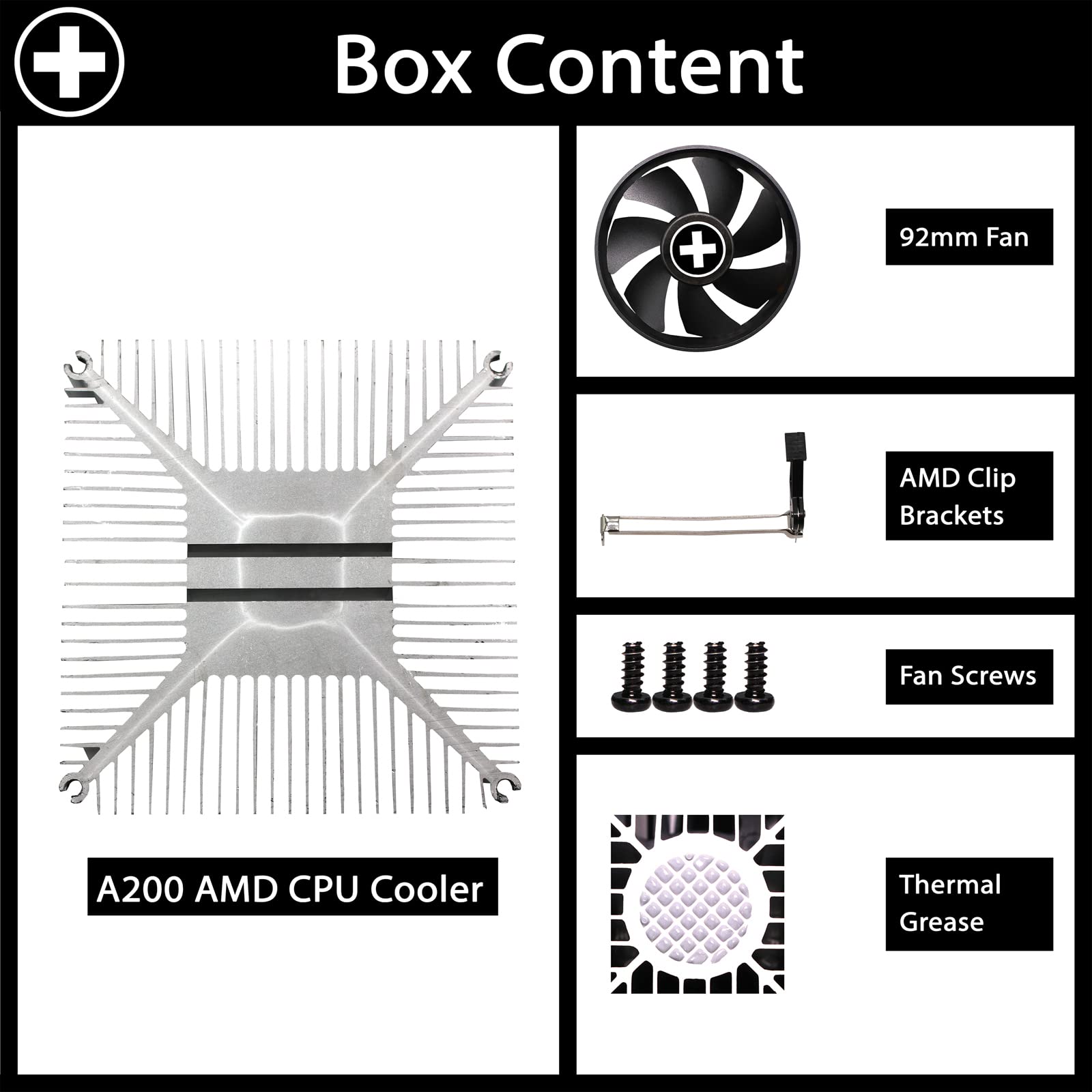 Xilence Performance C XC033 CPU Kühler AMD 92mm