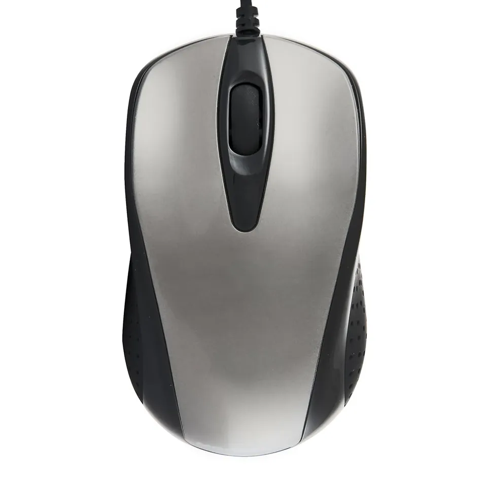 Modecom MC-M4 PC Maus USB kabelgebunden grau optisch